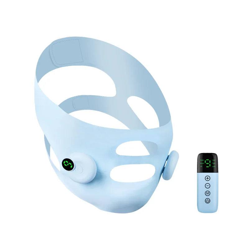 V-Shaped Face Machine Double Chin Reducer, Electric Double Chin Reducer & Face Lifting Device with 6 Modes 9 Intensity Levels