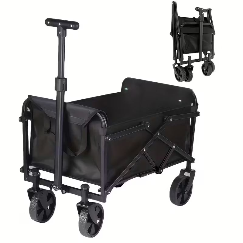 220LBS/ 450LBS/ 680LBS All Terrain Heavy Duty Folding Cart, Large Capacity Camper Suitable for Yard Shopping